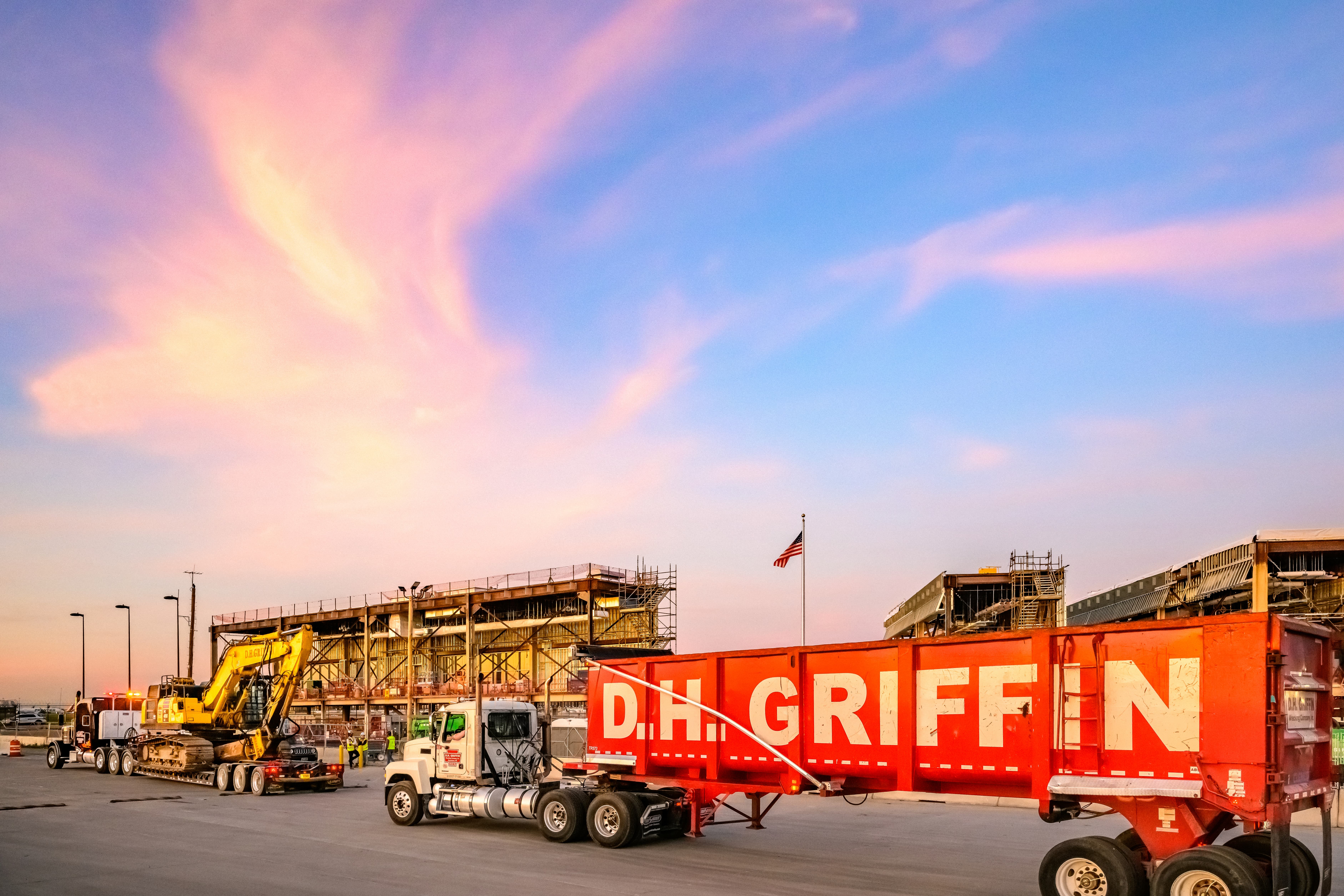 DH Griffin Truck on an airport